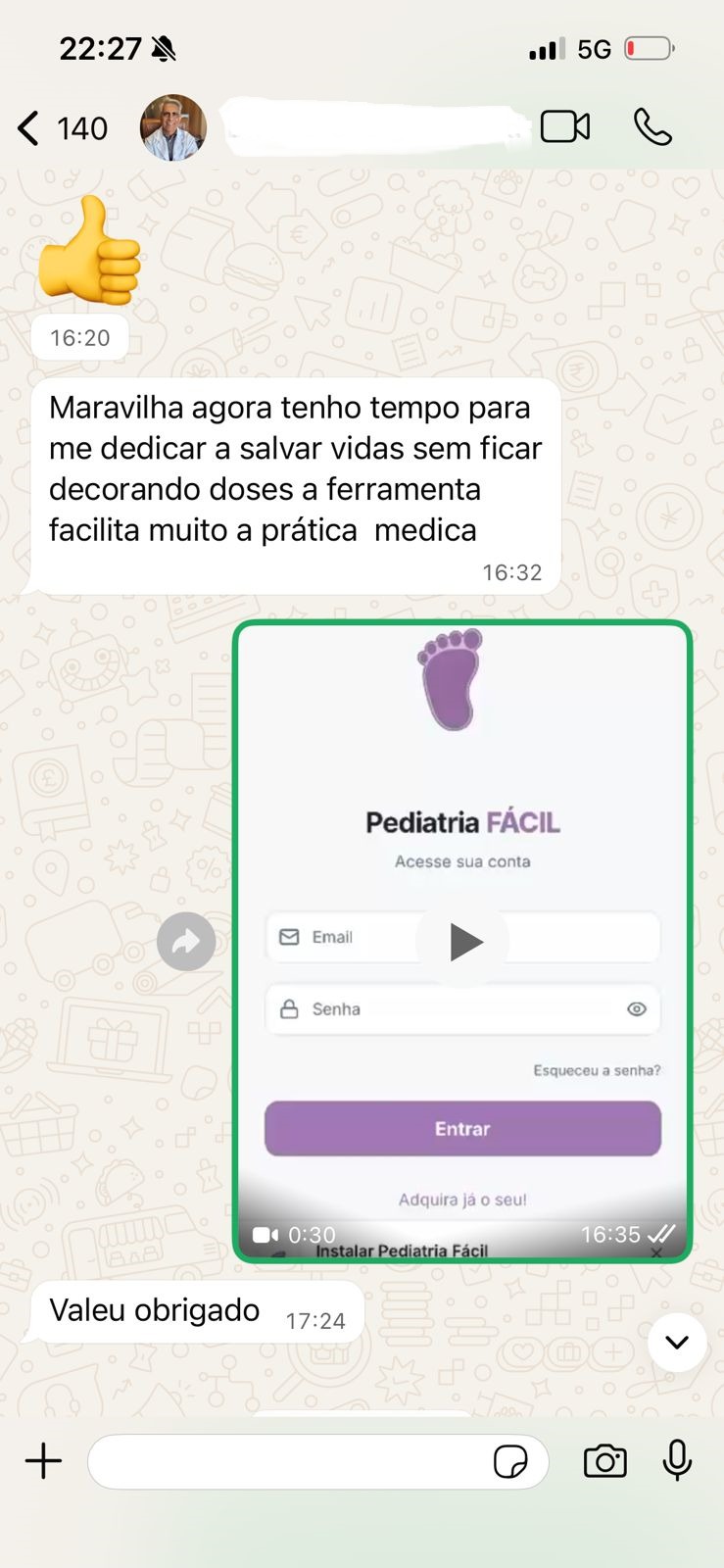 Depoimento de aluno 2