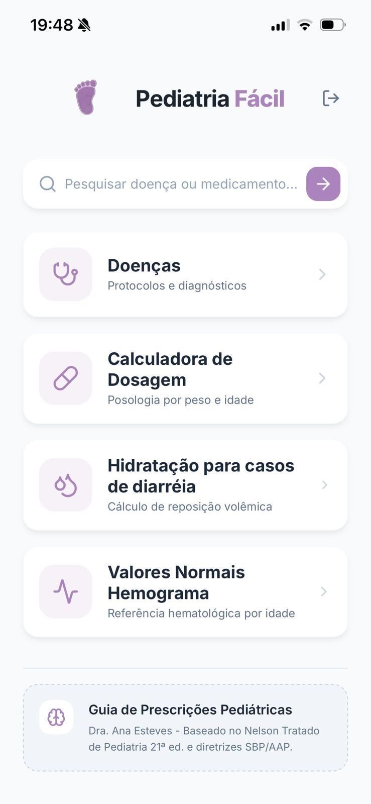 Aulas práticas de pediatria